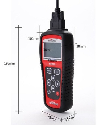 Konnwei Kw808 Obd2/eobd - Escáner Automotriz