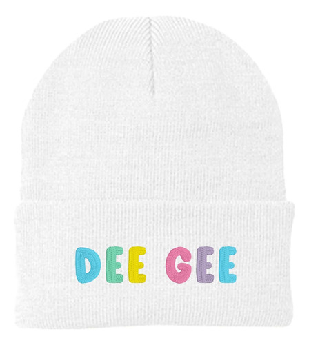 Gorro Delta Gamma Bubble - Dee Gee - Blanco