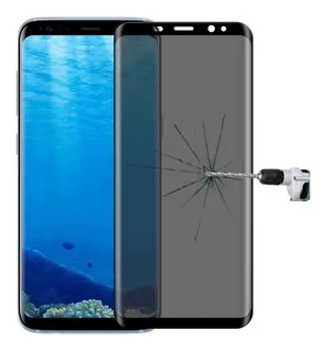 Película De Vidro Privacidade 3d Galaxy S8 S9 Plus E Note 8