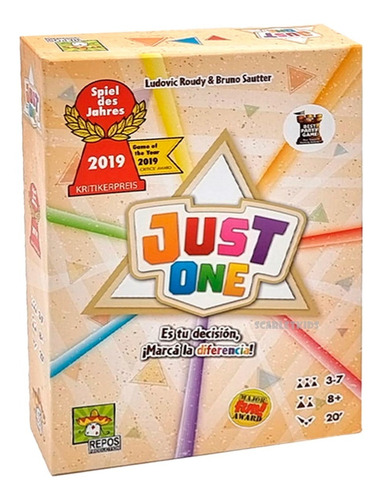 Just One Juego De Mesa Maldon Scarletkids