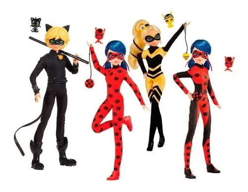 Muñeca Articulada Miraculous Ladybug Hora De Descumatizar