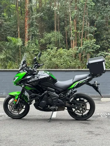 Kawasaki Versys 650 Verde, Un Poco Kilómetros, Con Baul Incl