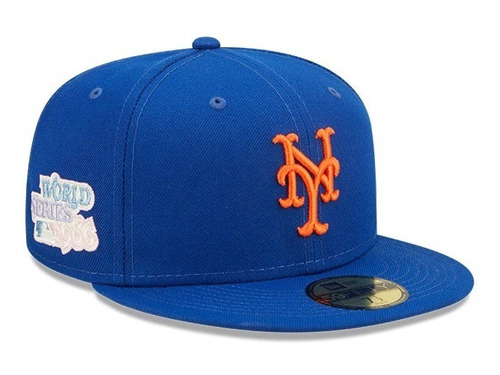 Gorra New Era New York Mets 59fifty 1986 Azul Undervisor