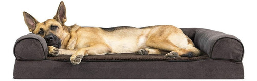 Cama Para Perros Furhaven, Sofa Terapeutico De Estilo Trad