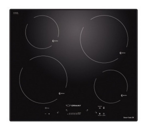 Anafe Inducción 4 Hornallas Placas Ormay Smart Cook Embutir