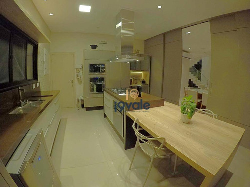 Casa Luxuosa À Venda Condomínio Alphaville 4 Dormitórios, Automatizada, Piscina No Alphaville Sjcampos-sp - Ca1111