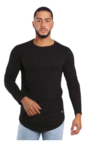 Polera Dsanti Manga Larga Hombre Adulto