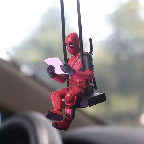 Muñeco Deadpool, Colgante Para Auto