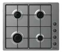 Comprar Anafe De Empotrar 4 Hornallas A Gas Candy Chw6lbx Acero Inox Color Gris