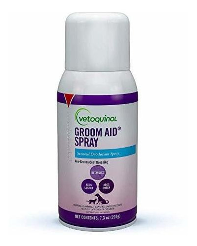 Vetoquinol Novio-aid Detangler Y Desodorante En Spray Para P