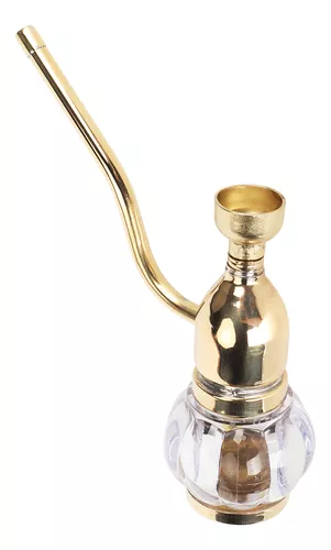 Mini Cachimba Portátil De Metal Multiusos Con Pipa De Agua P