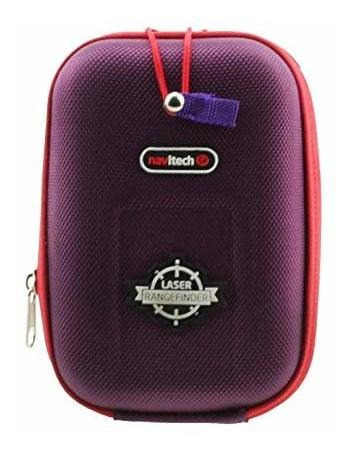 Tapaboca Deportivo - Navitech Morado Eva Rangefinder Estuche