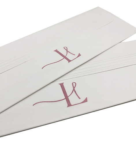 450u Toalhas Lavabo Banheiro Personalizadas Clinica Logo Clássica