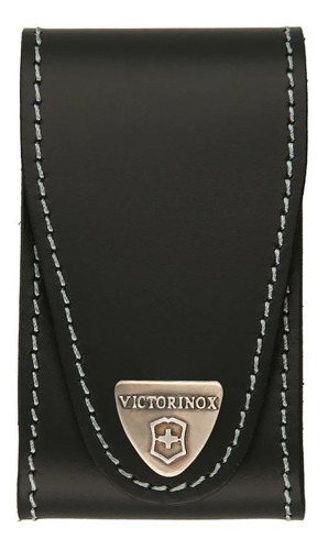 Funda De Piel Victorinox® Para Navaja Swisschamp Xl Color Negro