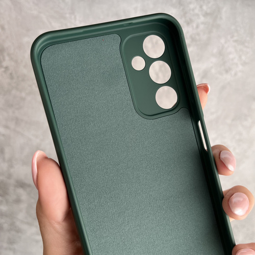 Funda Silicona Cubre Cámara Para Samsung Linea- Coolcase Verde A56
