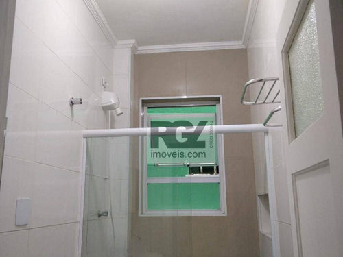 Imagem 21 de 25 de Kitnet Com 1 Dormitório À Venda, 25 M² Por R$ 210.000,00 - José Menino - Santos/sp - Kn0137