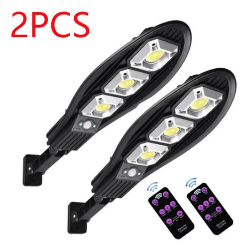 Sensor Luminaria 500w Reflector Solar Led Poste Rua Pared