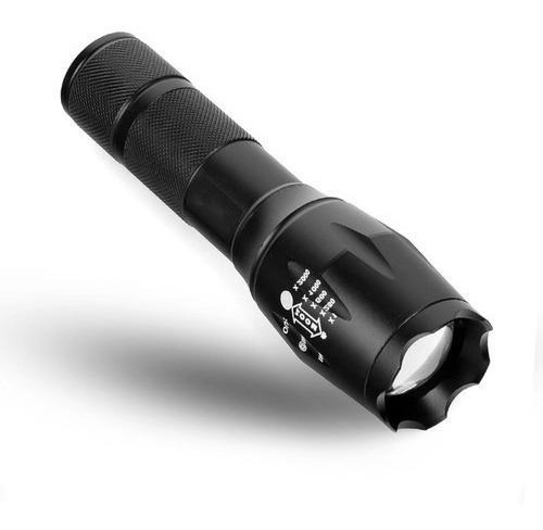 Linterna Led Táctica Militar T6, 980000lm, Con Zoom, 5 Modos