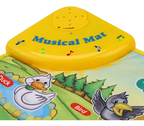 Tapete De Música Bebê Crianças Rastejando Piano Tapete Ed
