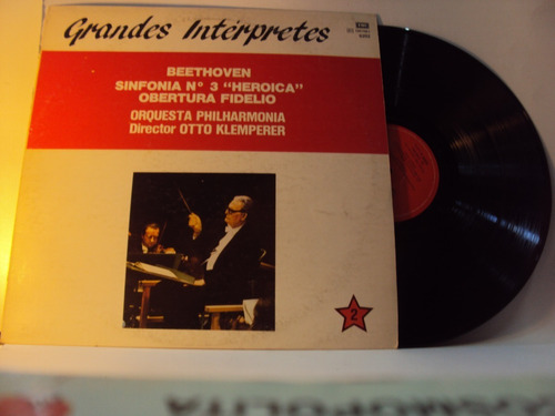 Vinilo Lp 132 Grandes Interpretes Beethoben Sinfonia N 3