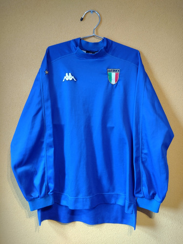 Camiseta Italia Kappa 2000 Mangas Largas Excelente 