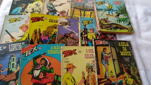 Tex Lote Com 12 Revistas Estado Conservação Variados Oferta