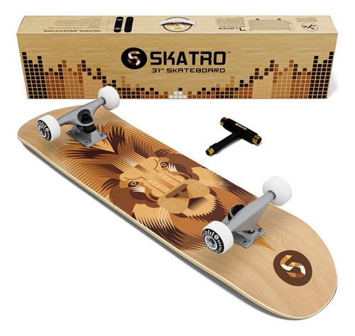 Skatro - Patineta Profesional Completa De 31 Pulgadas. Edade