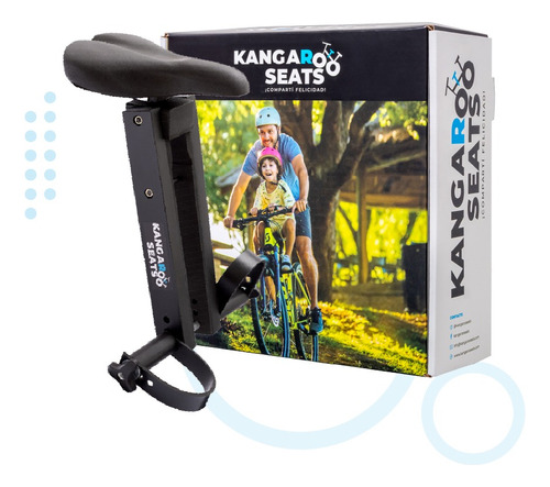 Asiento De Bici Para Bebés Kangaroo Seats Pro