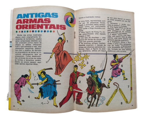 Gibi Hq Mestre Do Kung Fu Ed. Bloch Nº 14 - Anos 70 (Usado)