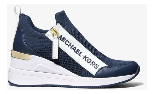 Tenis michael outlet kors dorados
