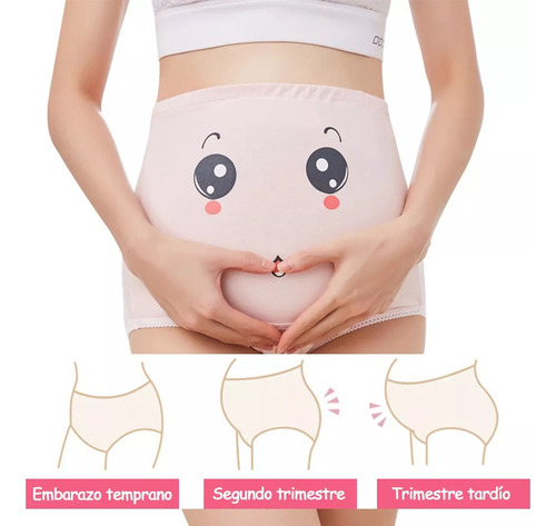 / Ropa Interior Estampada De Maternidad For Mujer 3pcs