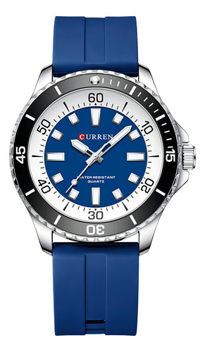 Reloj Curren Kred9201 Azul Hombre