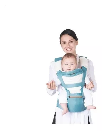 ZEEUPAI Mochila portabebé de 3 posiciones para llevar a tu bebe Manos libres Azul Oscuro 