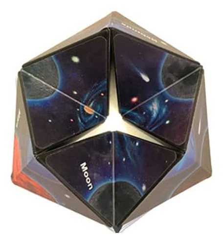 Cubo Mágico 3d Galaxy Infinity Flip - Puzzle 3d Fidget Toy 