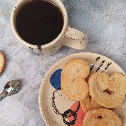 Imagen 3 de 3 de Set Taza Y Platito Urban