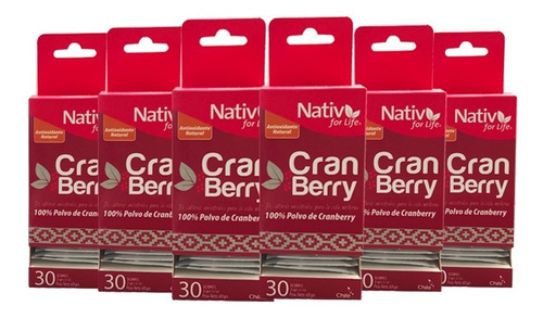 Nativforlife Super Alimentos Antioxidante Cranberry Polvo Sa