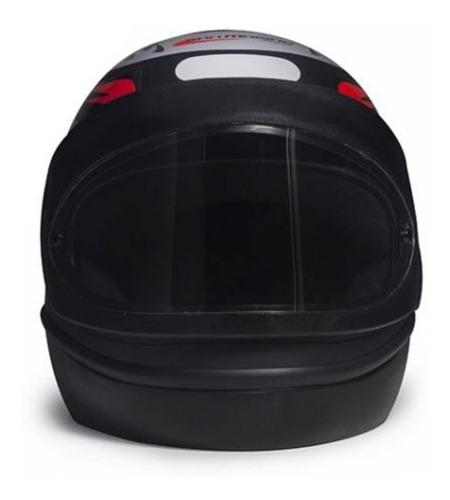 Imagem 4 de 4 de Capacete para moto integral San Marino Grafic preto-fosco tamanho 58