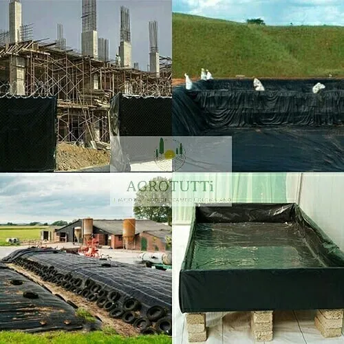Plástico Negro 8 Mts Ancho X 6 Mts Largo Estanques