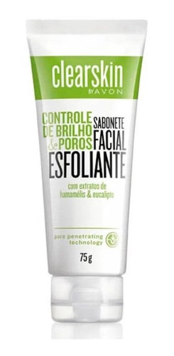 Sabonete Facial Esfoliante Clearskin 75g - Avon