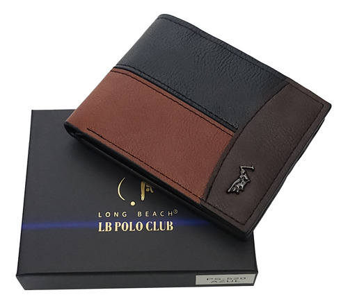 Cartera Hombre Lujo Polo Club Long Beach Original Billetera4