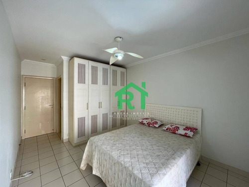 Imagem 18 de 30 de Apartamento Frente Mar, 4 Dormitórios Sendo 3 Suítes, 2 Vagas, Área De Lazer, Astúrias, Guarujá/sp - Ap5783