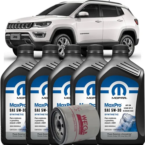 comprar Kit Troca De Oleo Compass 2.0 Flex 2017 2018 2019 2020 2021