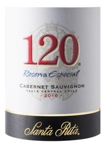 Vino Tinto 120 Santa Rita Cabernet 750 - mL a $53