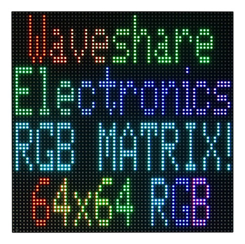 Waveshare Para Pantalla Led De Matriz De Puntos, Aplicación