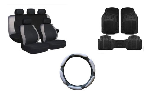 Combo Asiento+pisos+cubre Volante Mg Zx