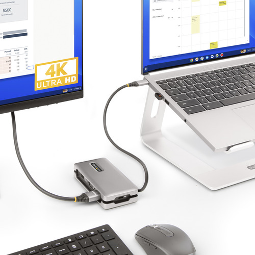Docking Station Usb-c - Hdmi 4k A 60hz Vga Gbe 3 Puertos Usb