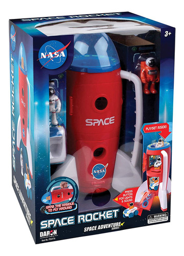 Daron Adventure Series: Cohete Espacial Con Luces, Sonidos Y