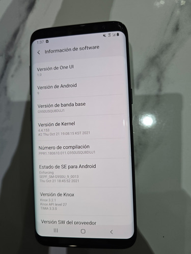 Samsung Galaxy S8 Snapdragon Libre (Usado)