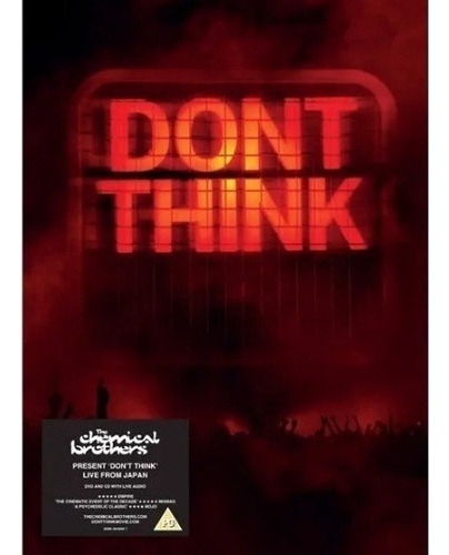 The Chemical Brothers - Don't Think - Dvd + Cd - Nuevo!!! 