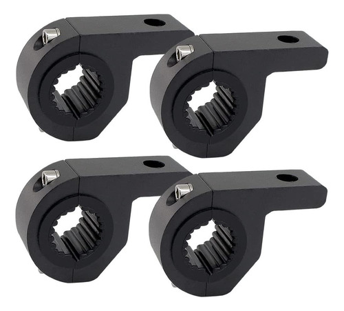 4 Soporte De Montaje Para Motocicleta 25-35mm Para Atv Utv